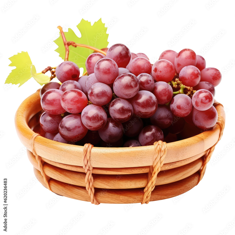 fruits in basket isolated on white fruits in basket isolated on white