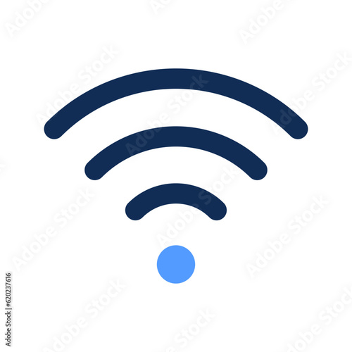 wifi outline color icon