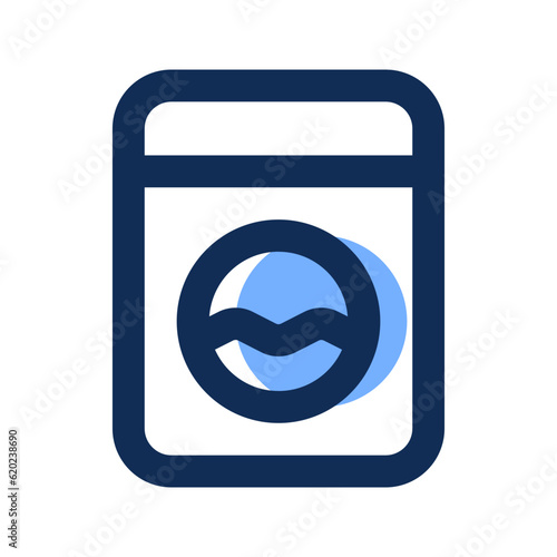 laundry service filled line icon