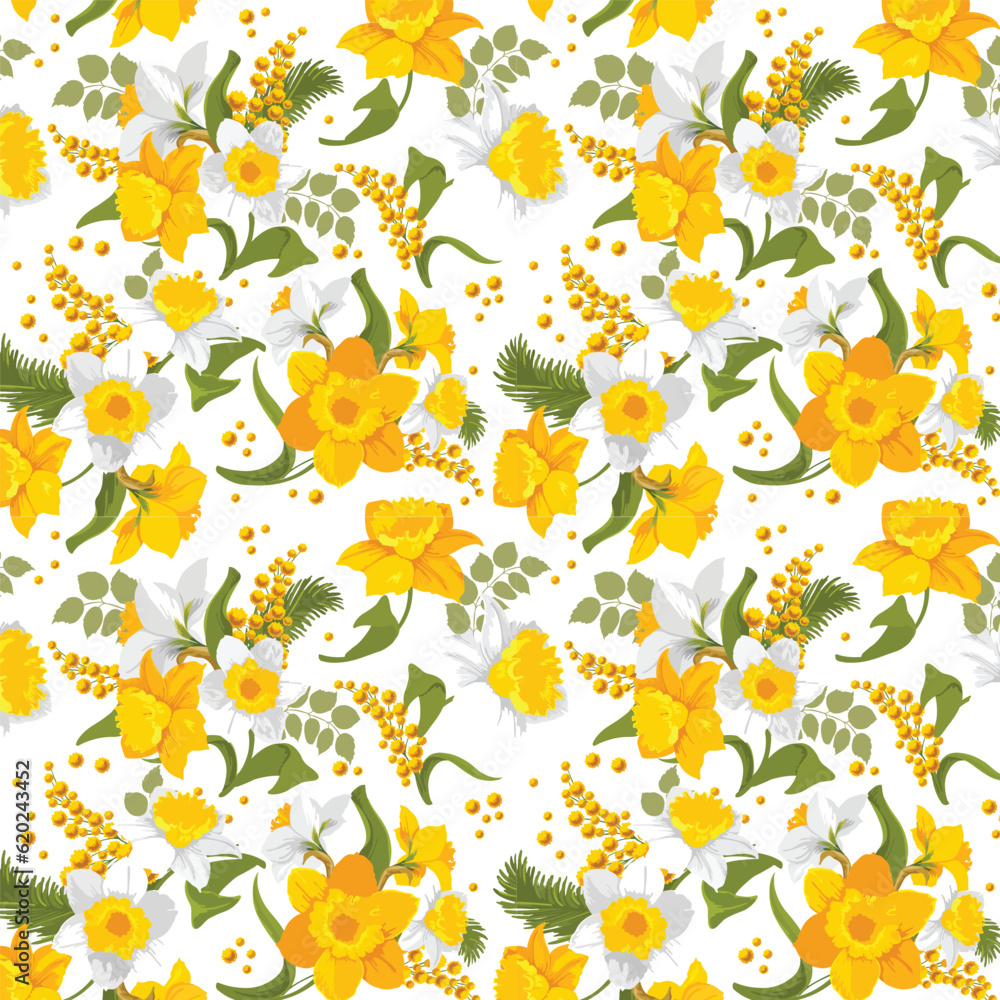 Seamless vector floral pattern. Classic illustration. Toile de Jouy Seamless vector floral pattern. Classic illustration. Toile de Jouy