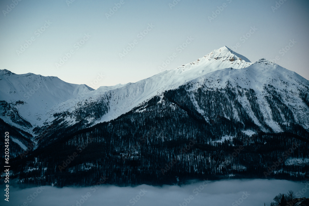snow covered mountains snow covered mountains