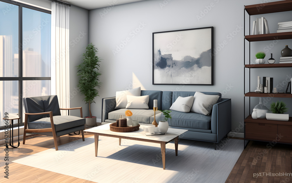 Fototapeta premium modern living room