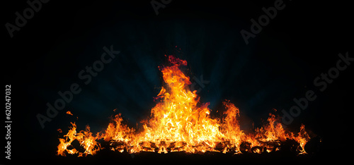 Hot fire or flames background photo manipulation for grill images or studio product photos. 