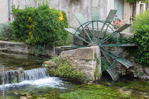 Roue à aubes à Goudargues photo