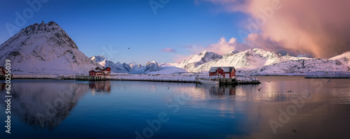 Fotografia, Obraz Amazing winter scenery