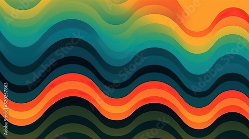 Retro Wave Vintage Art Background, Perfect for Retro Lovers and Design Enthusiast