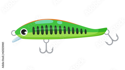 かわいいルアーのイラスト_ミノー