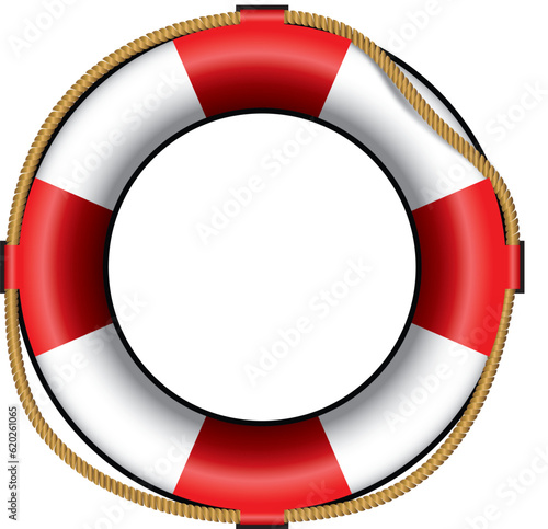 red life buoy