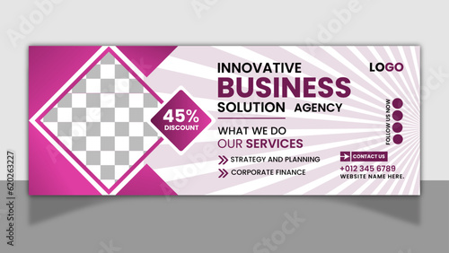 Business Social Media Cover design. (ID: 620263227)