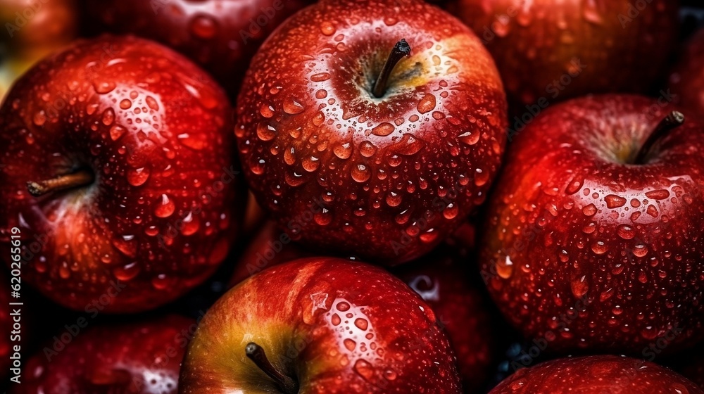 red apples on white background red apples on white background