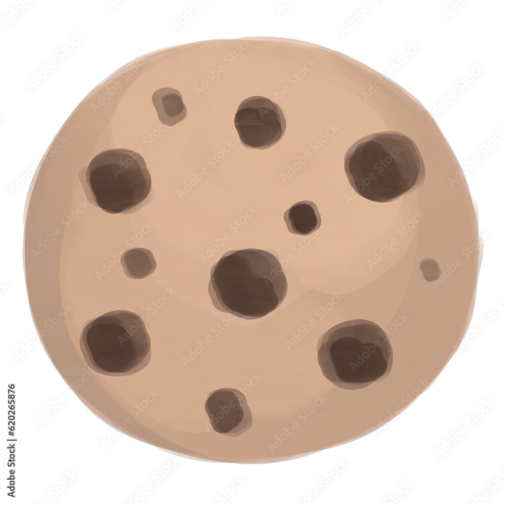 Fototapeta premium cookie cartoon