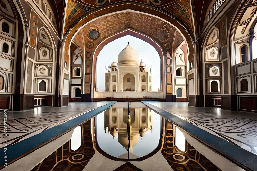 Taj Mahal ful view 