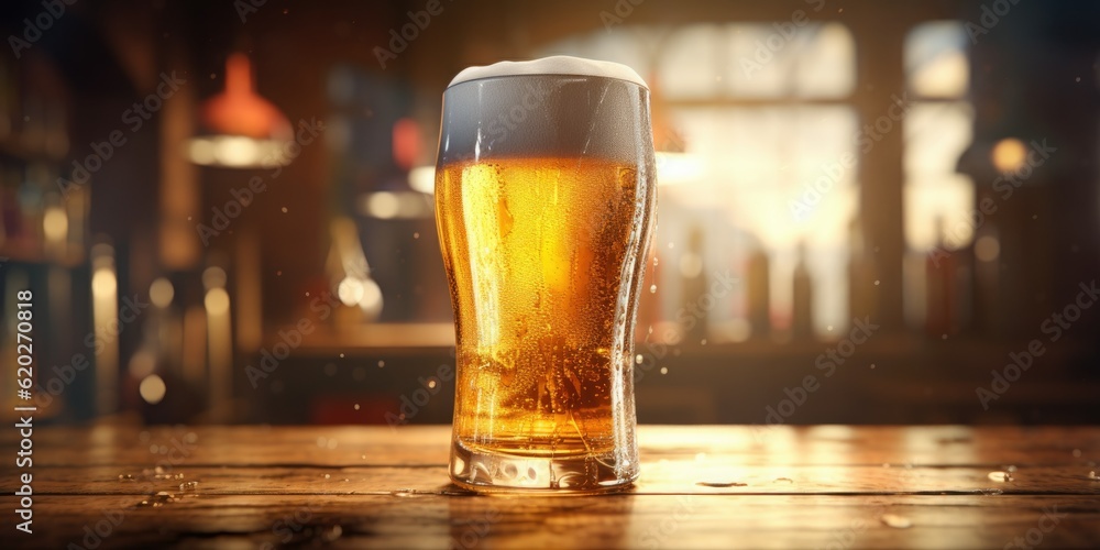 Beer Background (Generative AI)