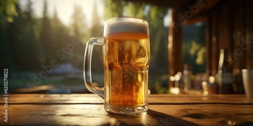 Beer Background (Generative AI)