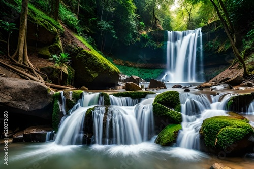 waterfall in the forest