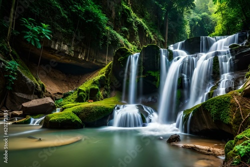 waterfall in the forest