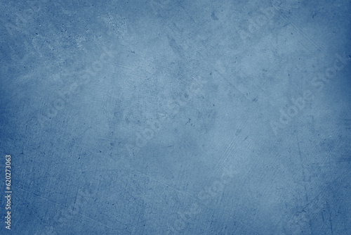 Blue textured concrete background 