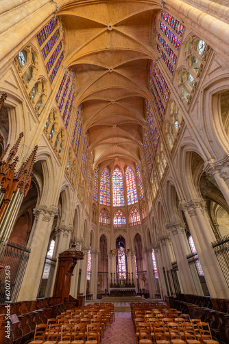 Tours Cathedral (Cathedrale Saint-Gatien de Tours), Tours, Loire Valley, France photo