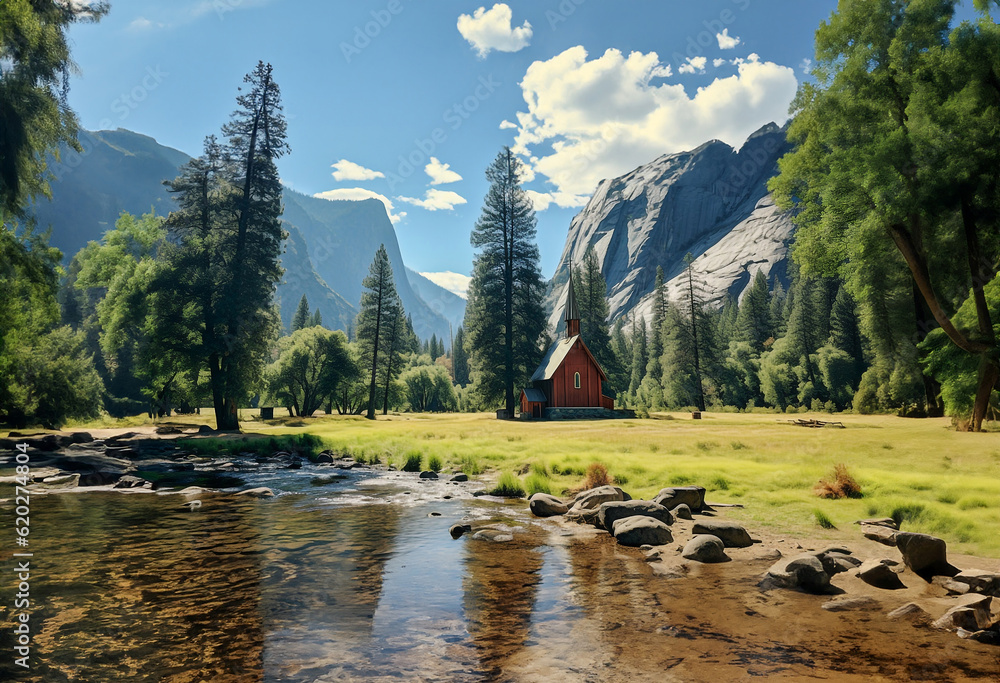 Chapel in the Yosemite