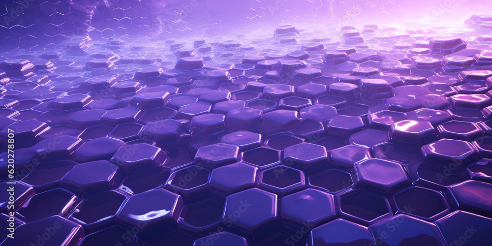 Naklejka premium abstract background with hexagons