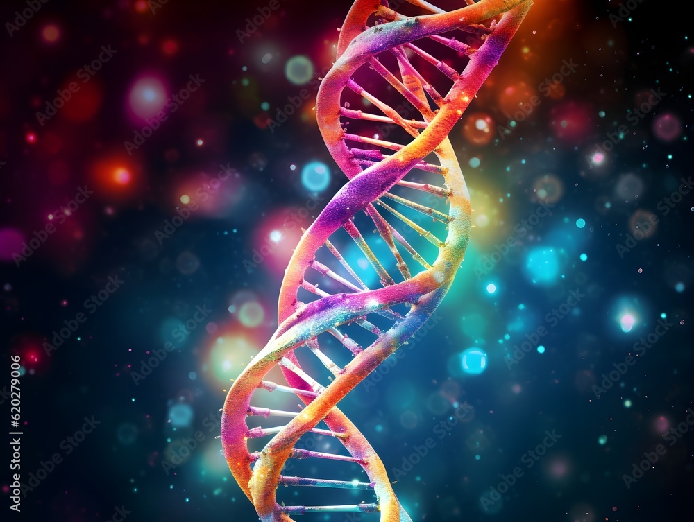Dna bauplan eines individuums stock photo adobe stock
