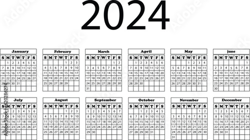 2024 calander .