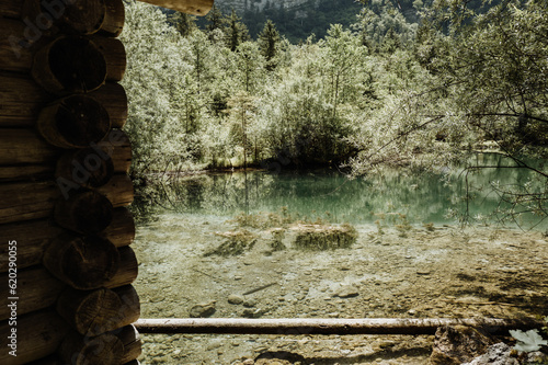 lake in the mountains