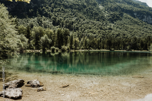 lake in the mountains