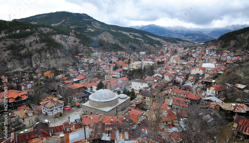 Mudurnu Town, located in Bolu, Turkey, is an important tourism city with its old Ottoman houses and historical monuments. photo