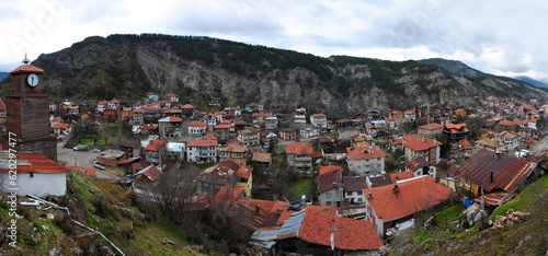Mudurnu Town, located in Bolu, Turkey, is an important tourism city with its old Ottoman houses and historical monuments.