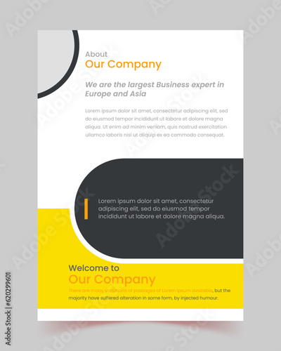 flyer set, brochures, Professional company profile brochure multipage design, presentations, leaflet, magazine,book, a4, company profile set, cover, annual report.