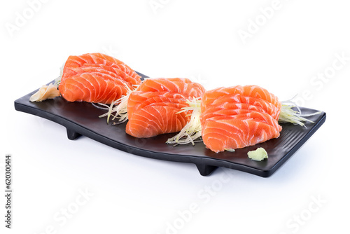 japanese food on white background