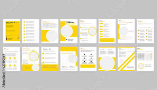 : flyer set, company profile, presentation template, Social media pack, modern blog posts, simple banner, trendy book, For app, digital display style, A4, WEBINAR.