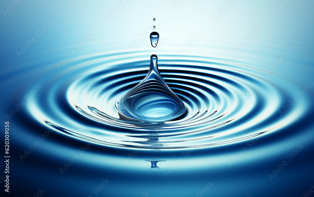 fantasy water drops Generative AI fantasy water drops Generative AI