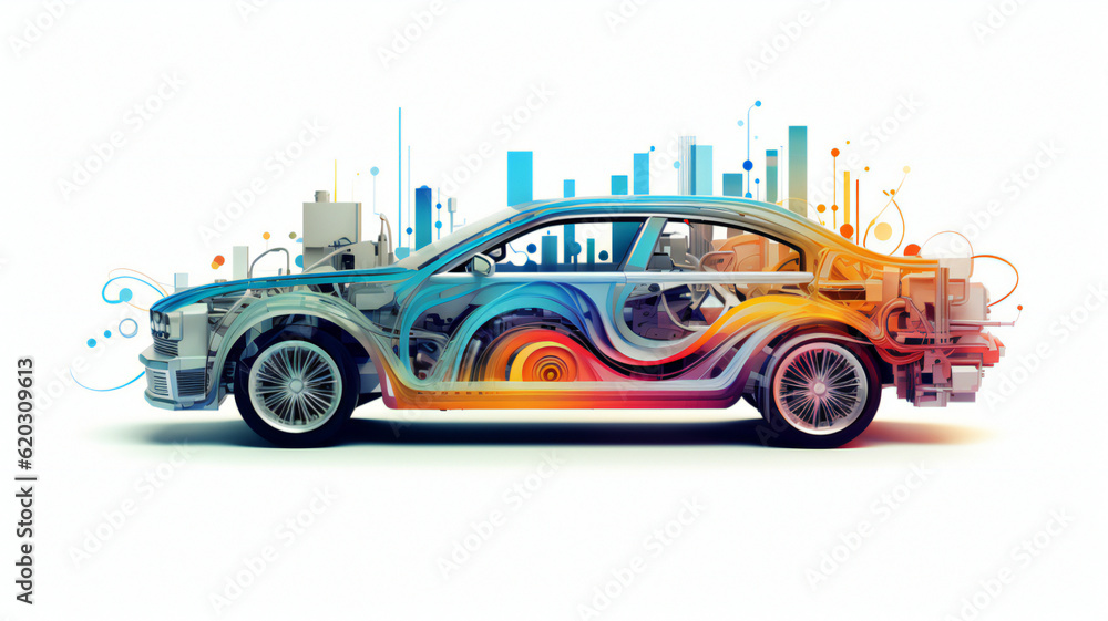 車, car, 自動車, ドライブ, 乗り物,ビジネスイラスト