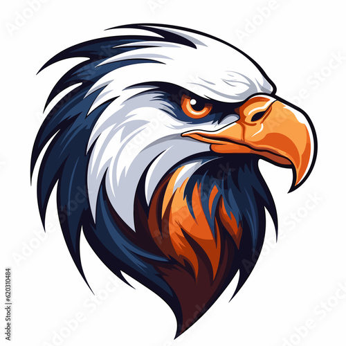 Esport vector logo eagle, eagle icon, eagle head, vector