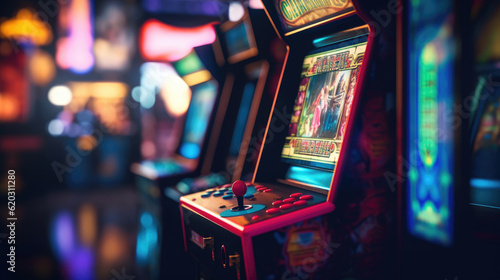 Arcade machine game