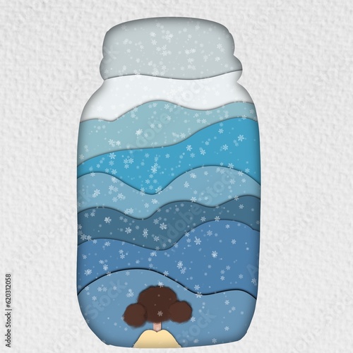illustration of a bottle of milk