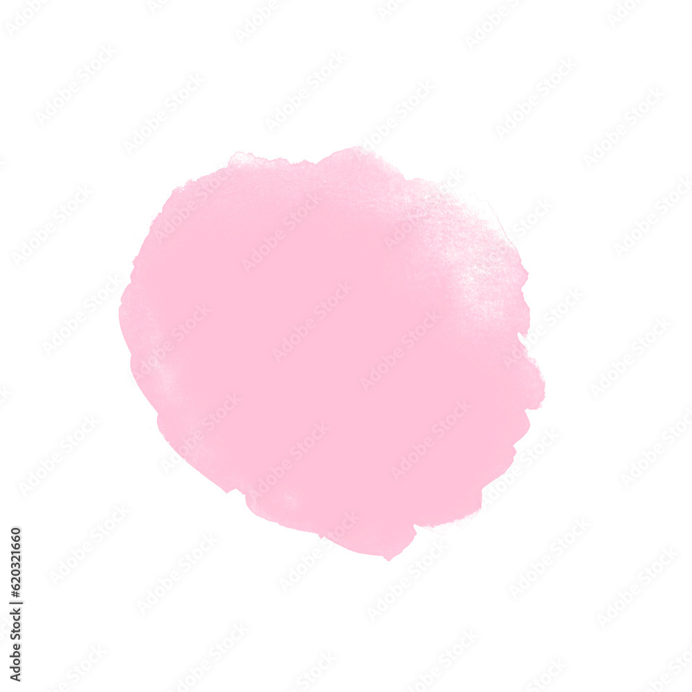 Watercolor Pink Stroke