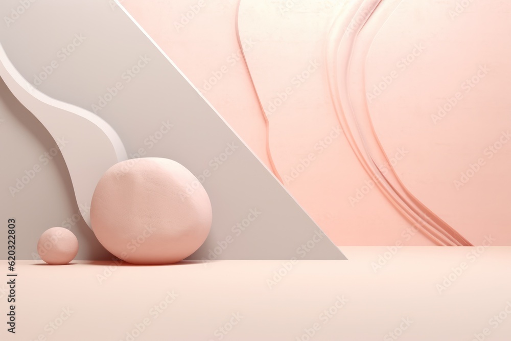 Fototapeta premium Abstract stone background. Illustration AI Generative.