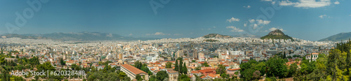 Panoramic View of athens, Greece