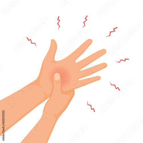 hand nerves problem with numbness and tingling in the palm photo
