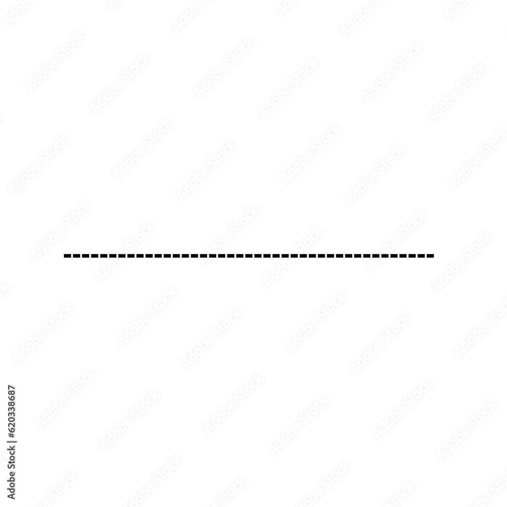 Dash line, aesthetic divider Dash line, aesthetic divider