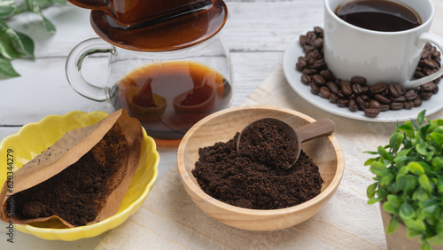 コーヒー豆の残りカス イメージ