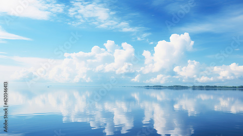 Serene Waterscapes and the Reflective Serenity. Generative Ai