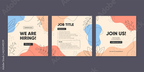 we are hiring social media post advertisement