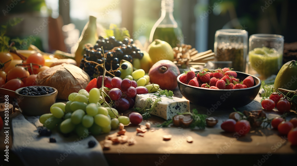 Nutrition in Every Bite, Embracing Healthy Eating with Fresh Ingredient. Generative Ai Nutrition in Every Bite, Embracing Healthy Eating with Fresh Ingredient. Generative Ai