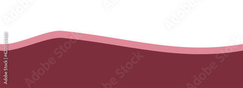 abstract red banner for footer and header 