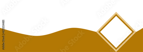 Text bubble for footer and header 