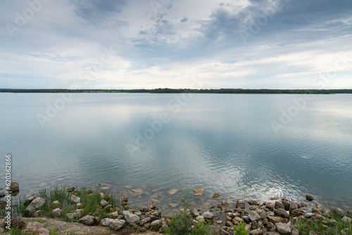 Sky Reflections on The Calm Waters of The Lake